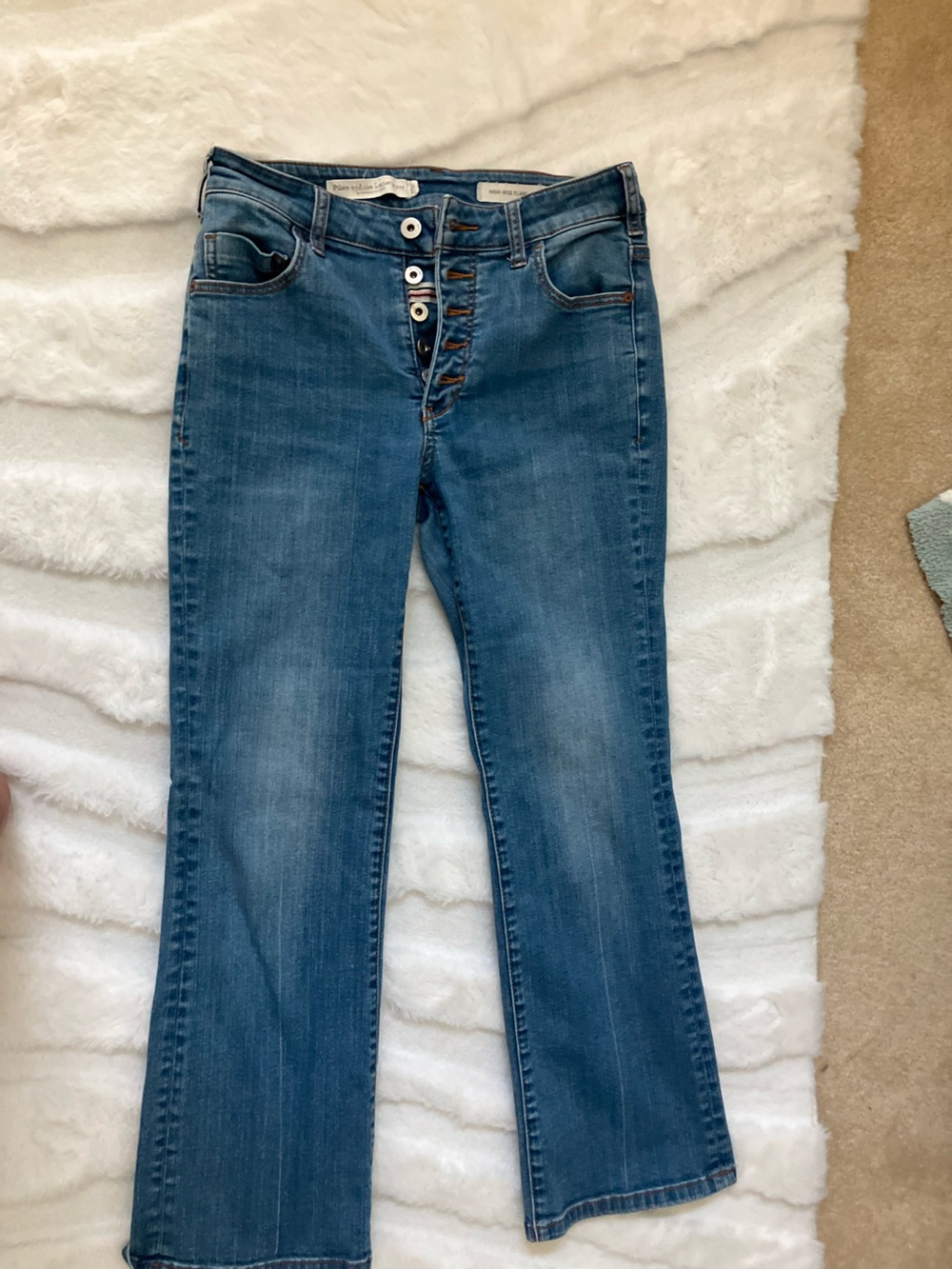 Hi rise flare jeans Pilcro sz27
